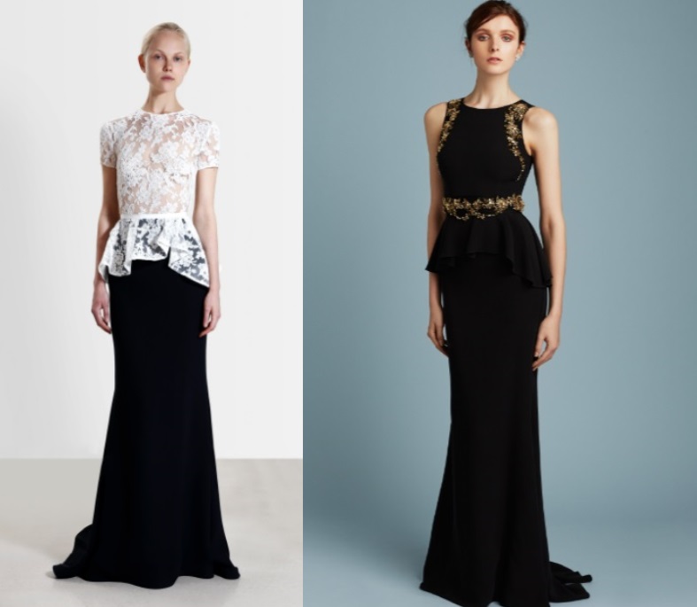 Abiti lunghi Reem Acra 2017