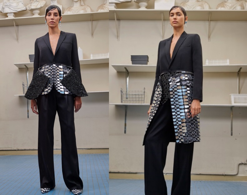 Cappotti e tailleur Givenchy Haute Couture inverno 2017
