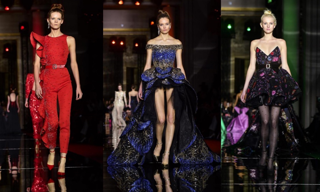 Zuhair Murad Haute Couture 2017, jumpsuit, mini e long dresses