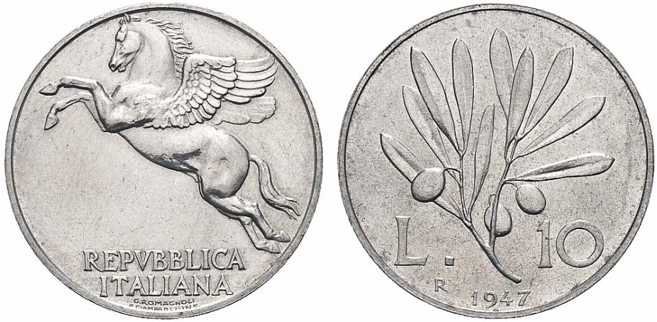 10 lire 1947