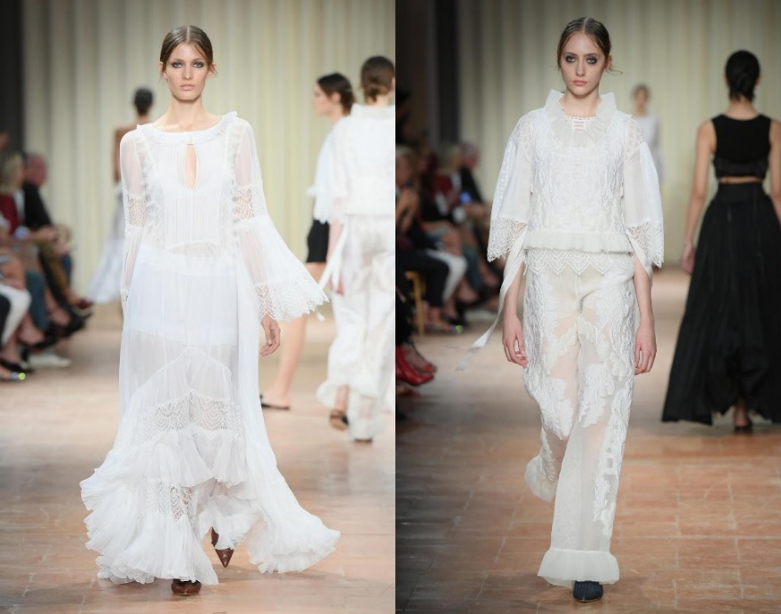 Abiti bianchi Alberta Ferretti 2017