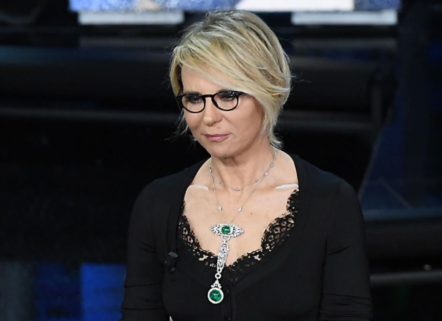 Collana in smeraldi di Maria de Filippi