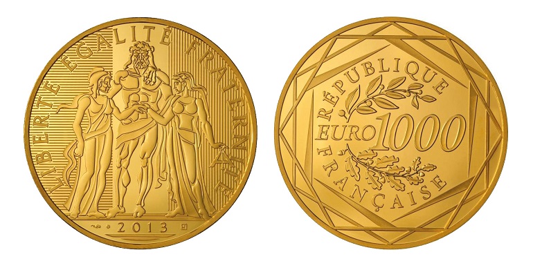 Euro commemorativi Francia