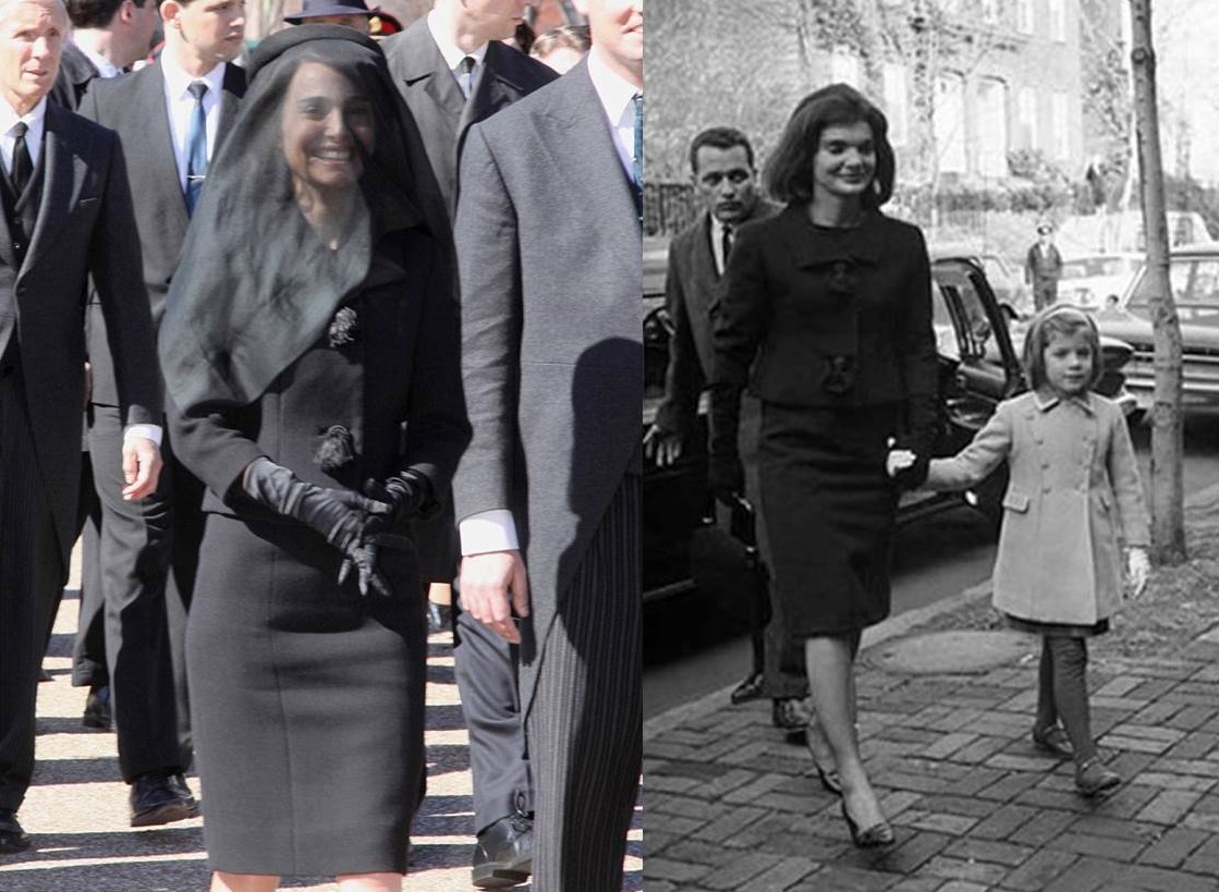 Jackie Kennedy con tailleur nero