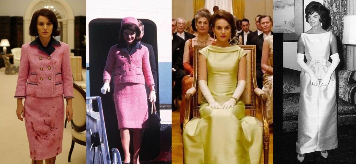 Jackie Kennedy e Natalie Portman a confronto