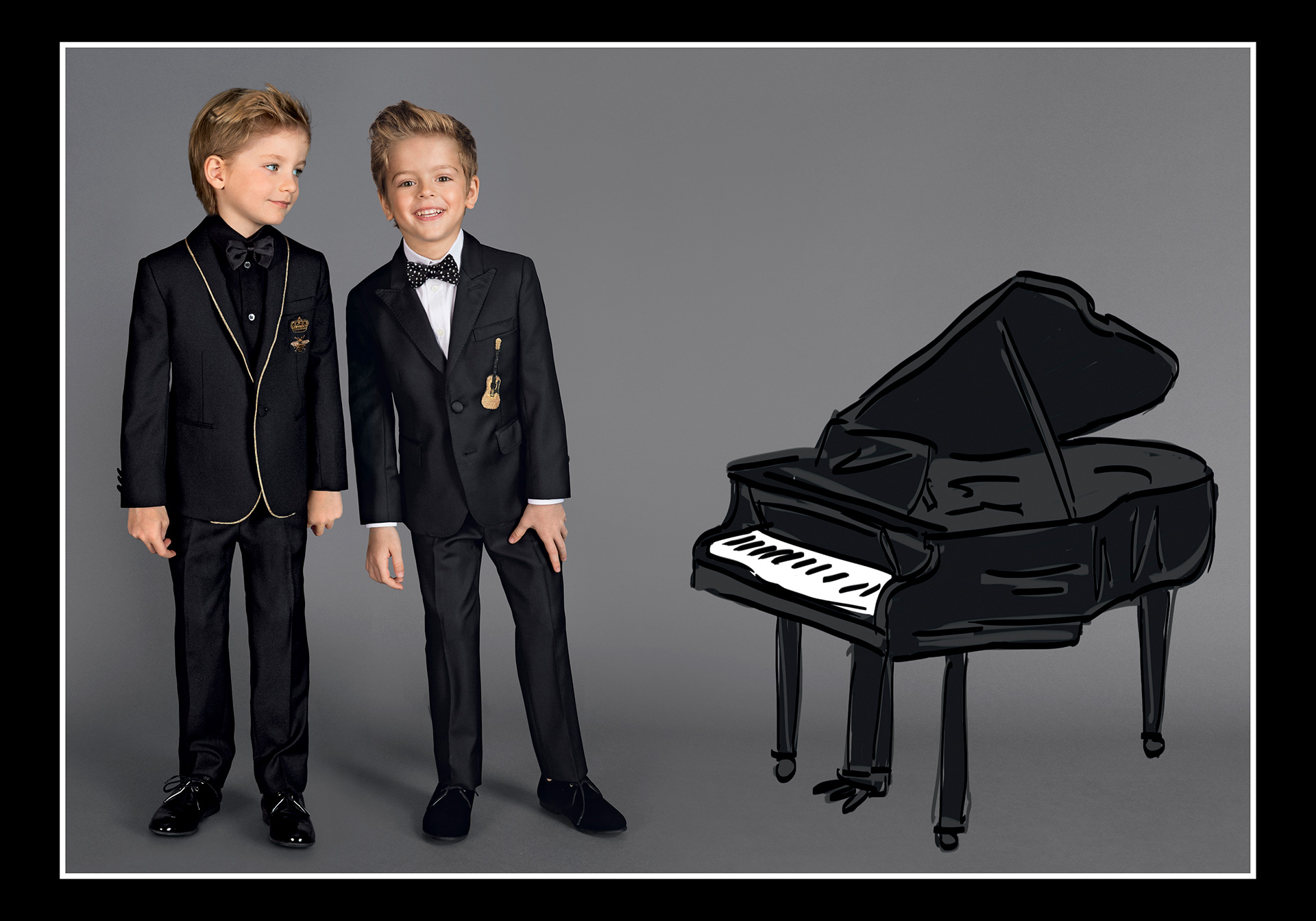 Abiti da cerimonia per bambini maschi 2017