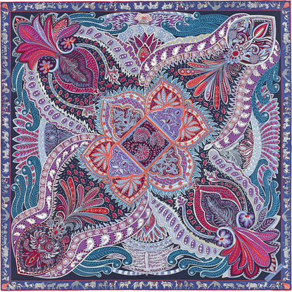 Foulard primavera 2017 a fantasia