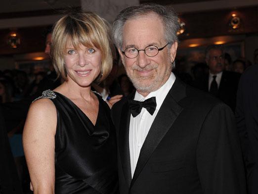 Kate Capshaw e Steven Spielberg