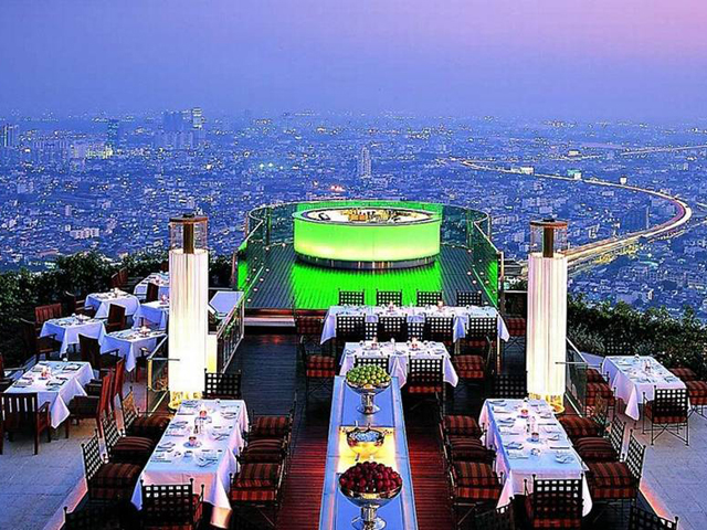 bar terrazza Sky Bar at Sirocco_Bangkok