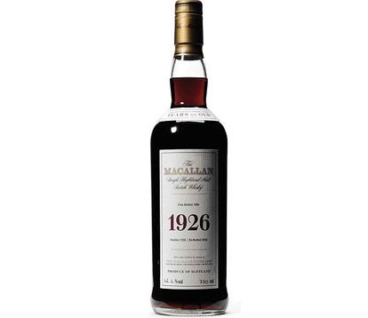 macallan fine and rare 1926 whisky