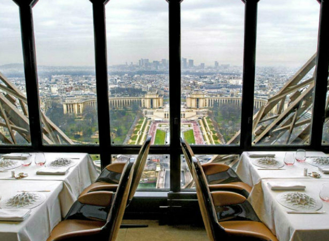 ristoranti panoramici Le Jules Verne Parigi