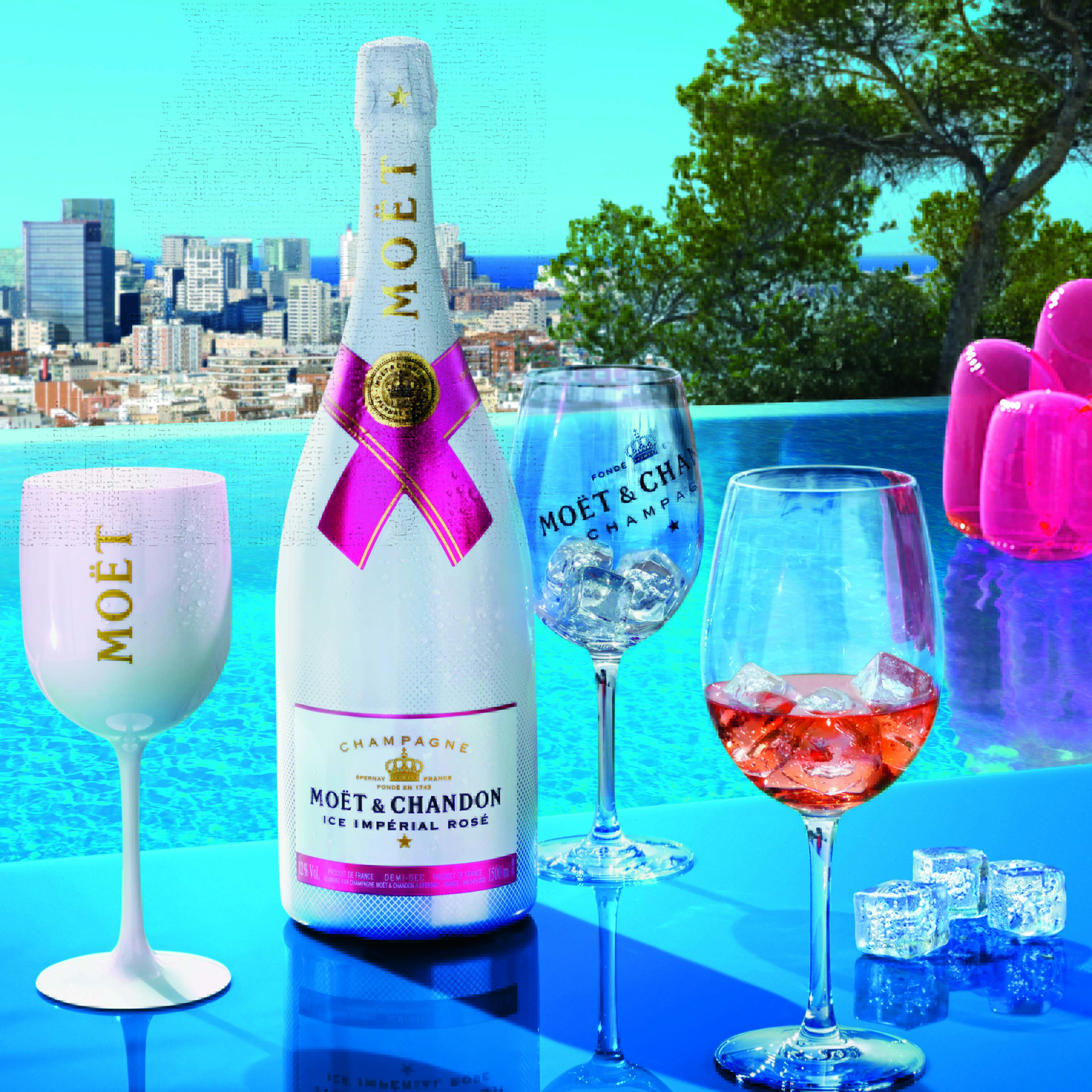 Champagne Moet Ice Imperial Rose migliori bottiglie