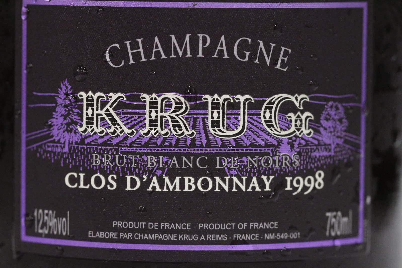 Krug Clos d’Ambonnay 1998