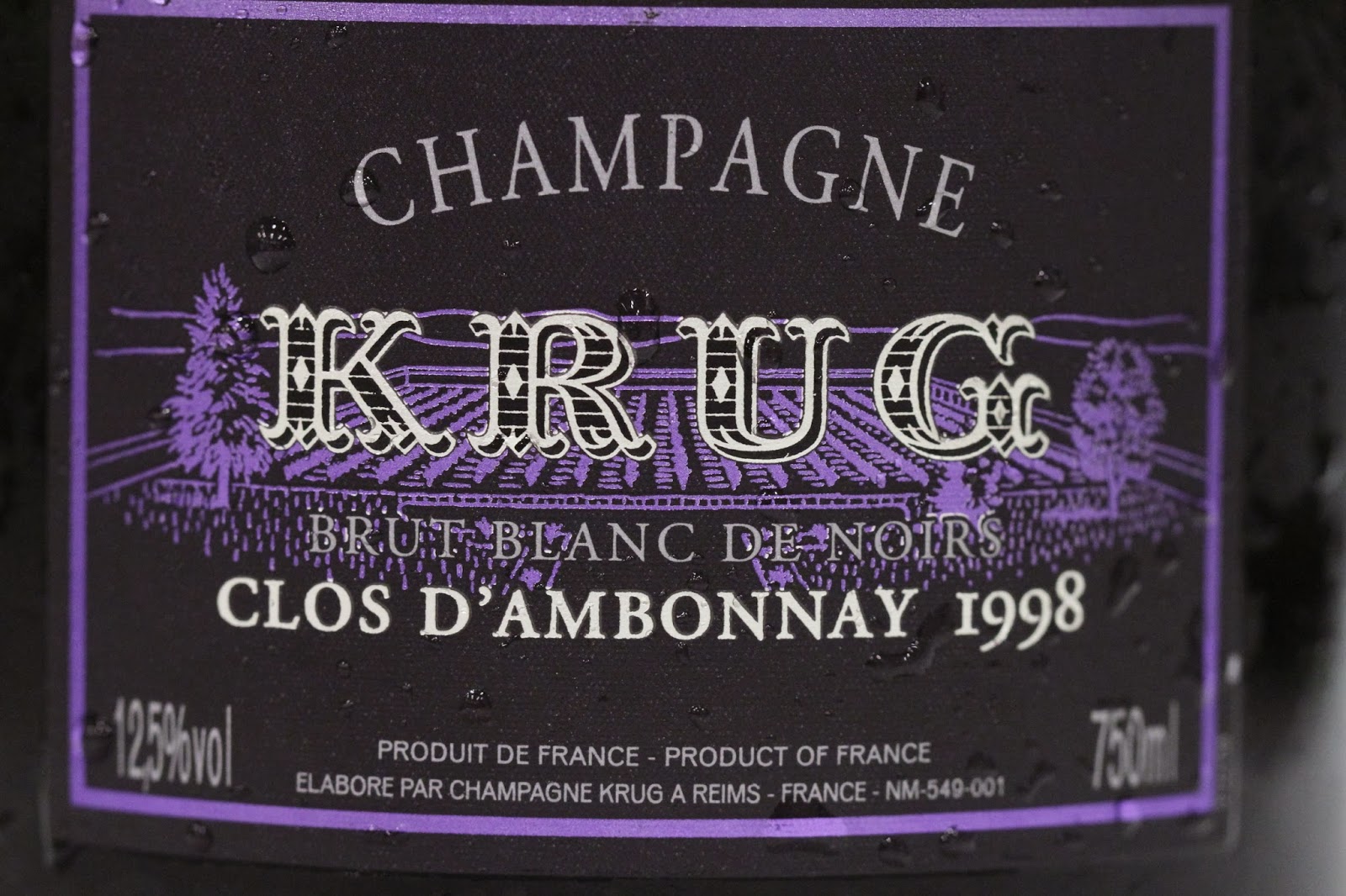 Krug Clos d’Ambonnay 1998
