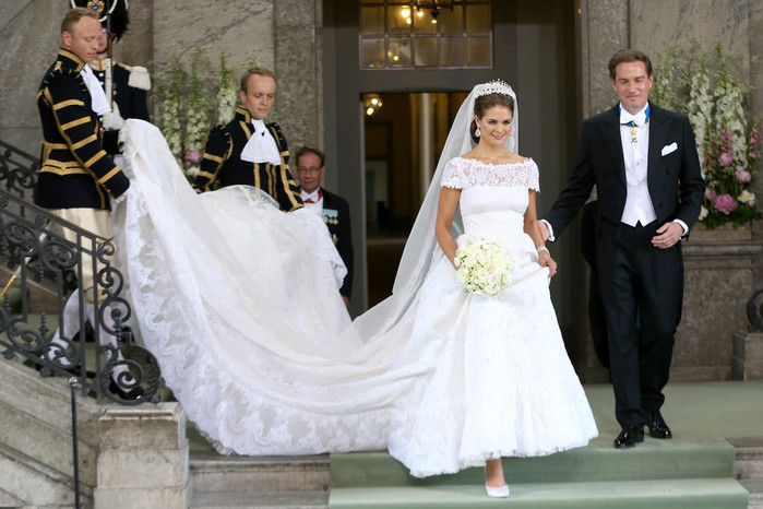 L'abito da sposa Valentino per la principessa di Svezia