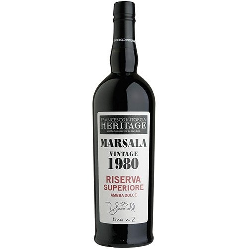 Marsala Vintage Riserva Superiore Ambra Dolce 1980 Cantine Intorcia