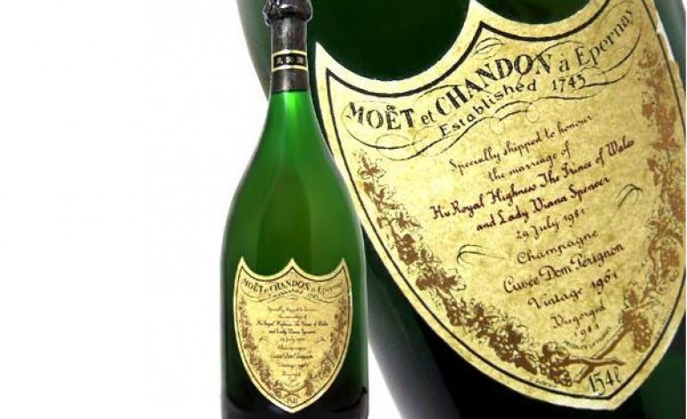 Moet & Chandon Dom Perignon Charles & Diana 1961 champagne più costosi del mondo
