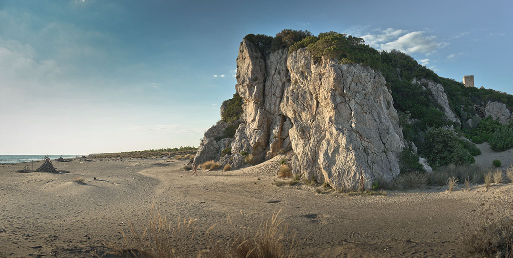 La spiaggia di Collelungo