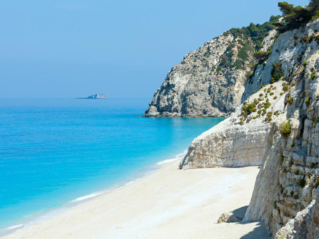 Spiaggia di Egremni Lefkada Grecia spiagge più belle d'europa