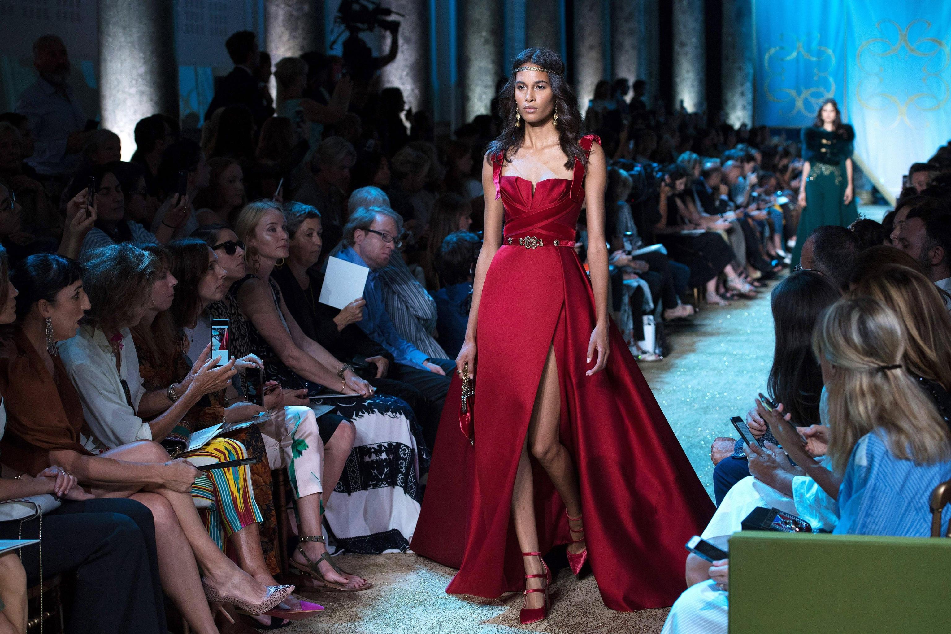 Elie Saab Runway Paris Fashion Week Haute Couture F/W 2017/18