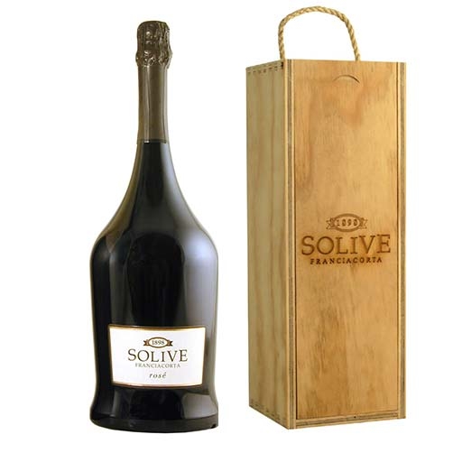 Franciacorta Brut Rosé DOCG Jéroboam Solive (cassetta di legno)