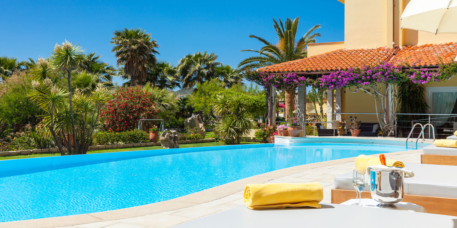 La piscina di Hotel Villa Margherita