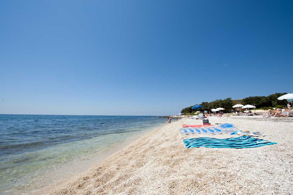 Spiaggia Amarin a Rovigno