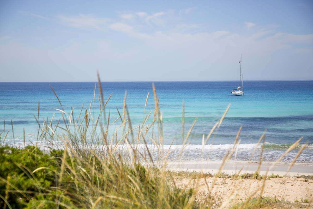 rigatoni beach a formentera