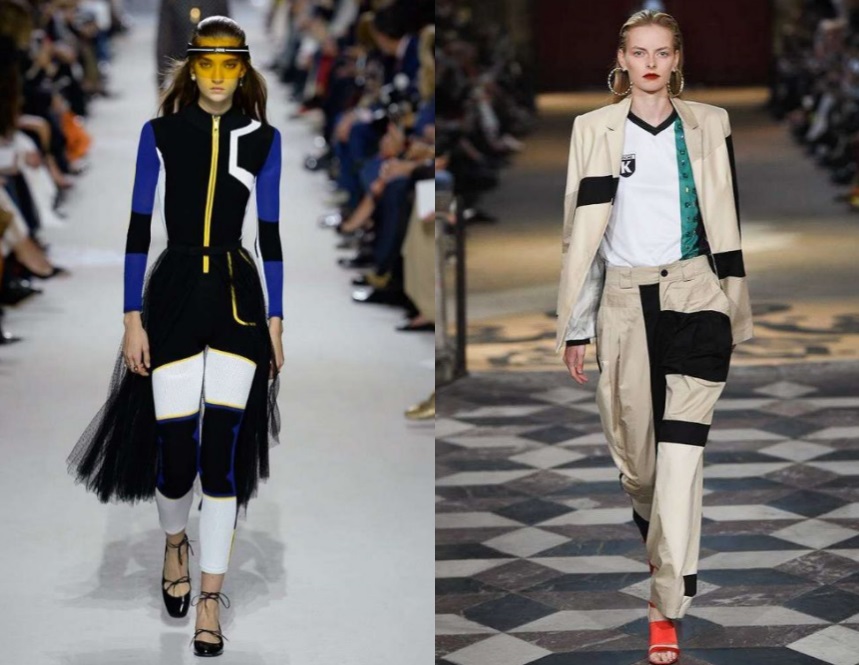 Color block sulle passerelle Paris Fashion Week 2017