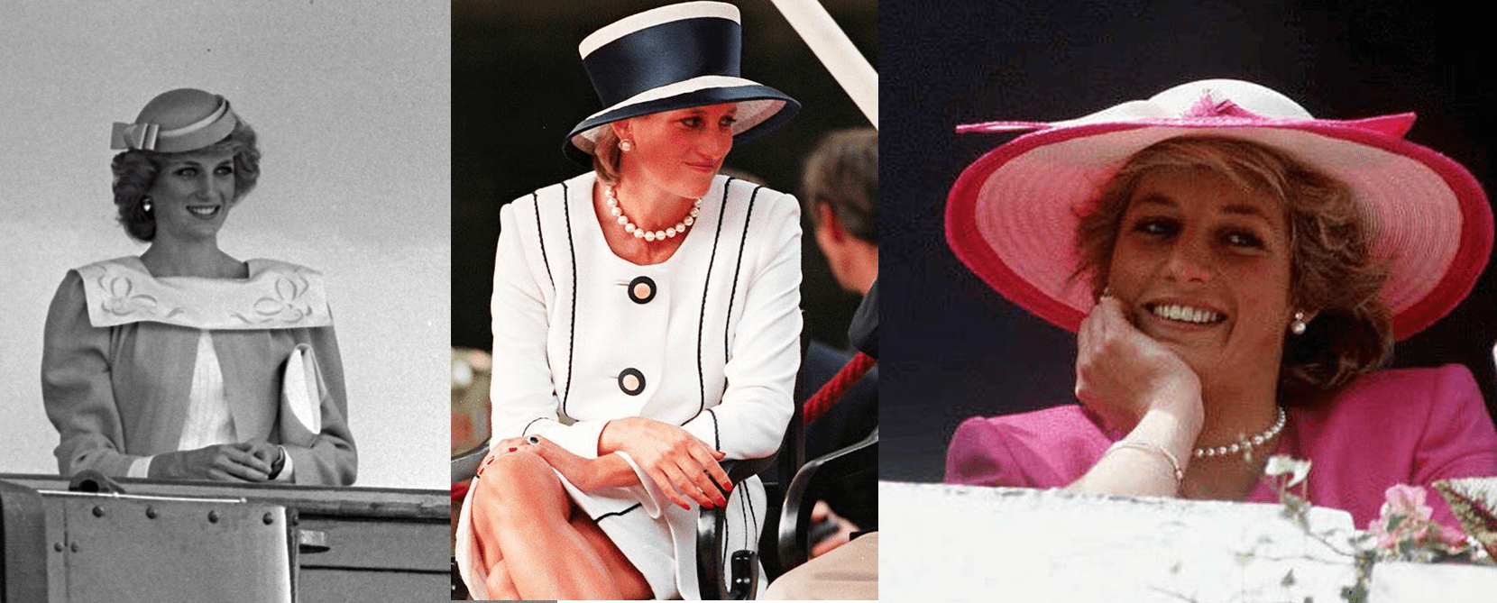 I cappelli di Lady Diana