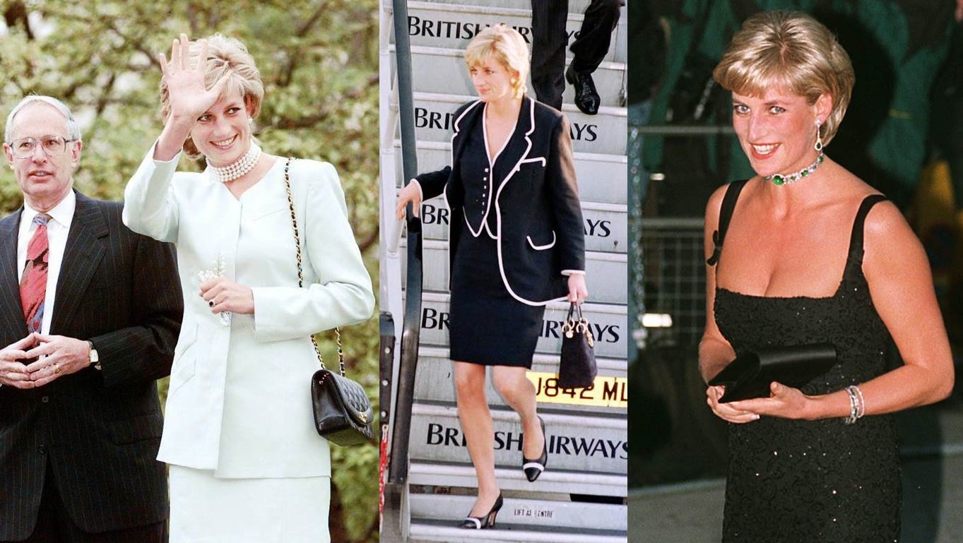 Lady Diana e le borse nere
