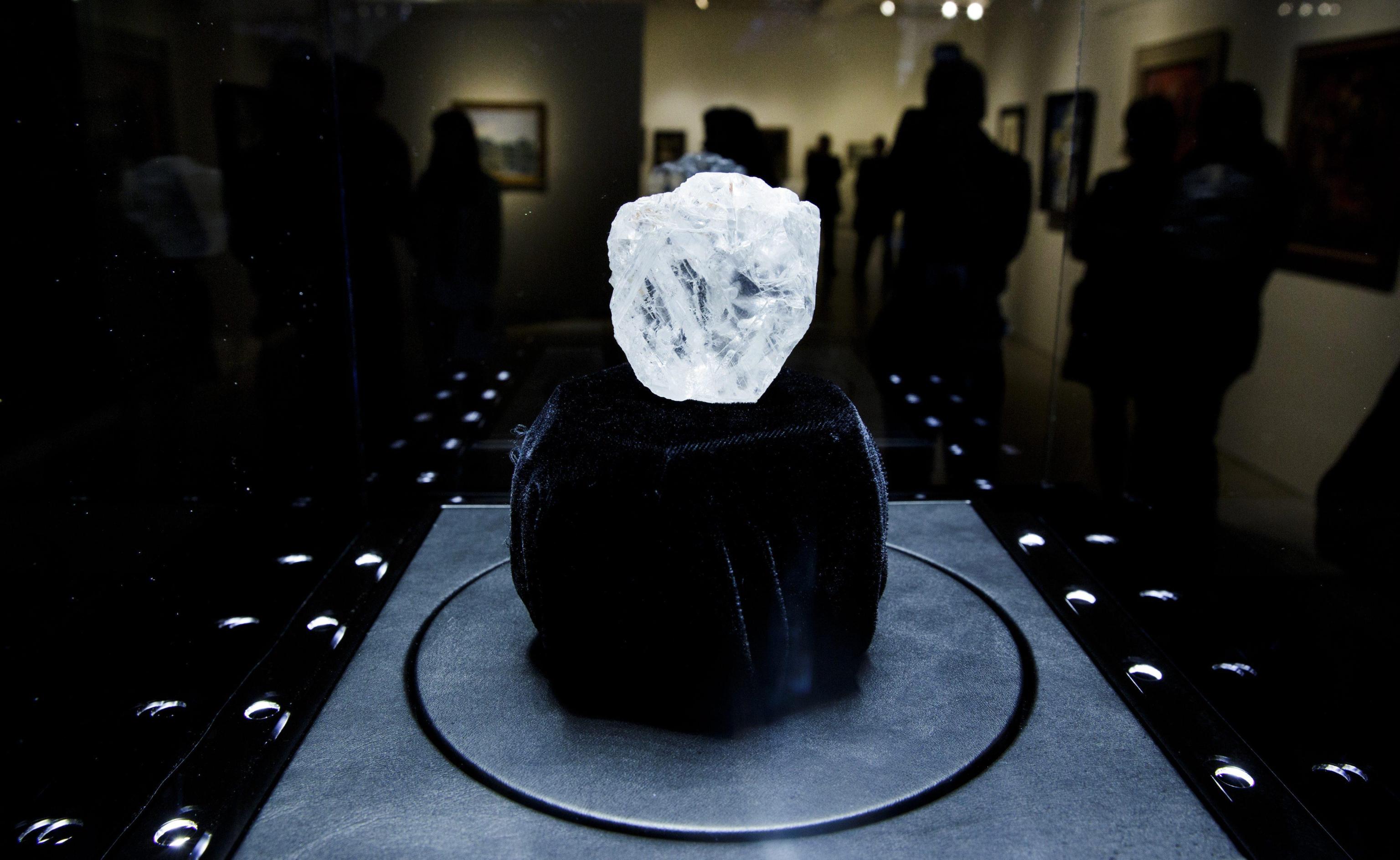 Largest Rough Diamond Auction Preview at Sotheby's