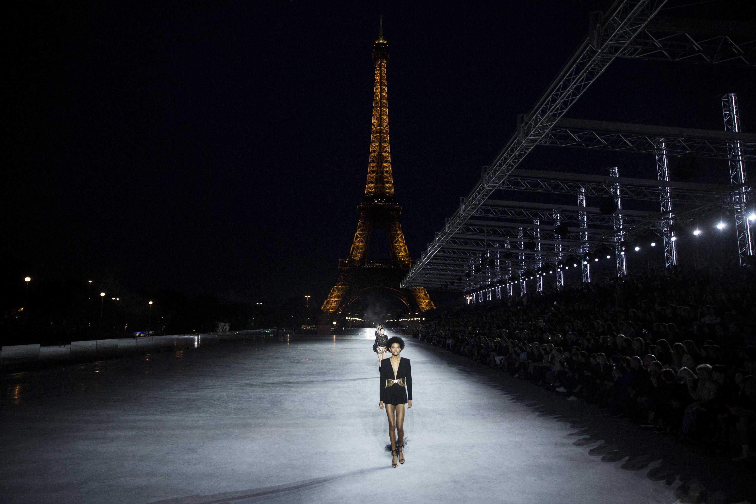 Saint Laurent Runway Paris Fashion Week Ready to Wear S/S 2018