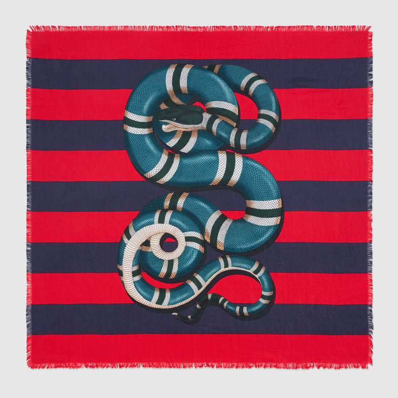 Foulard uomo Gucci in seta
