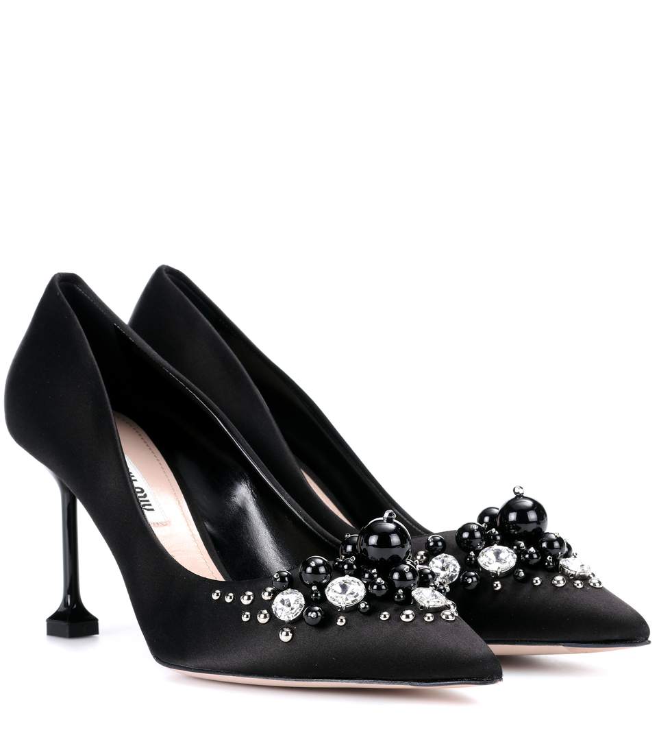 Scarpe gioiello da cerimonia Miu Miu