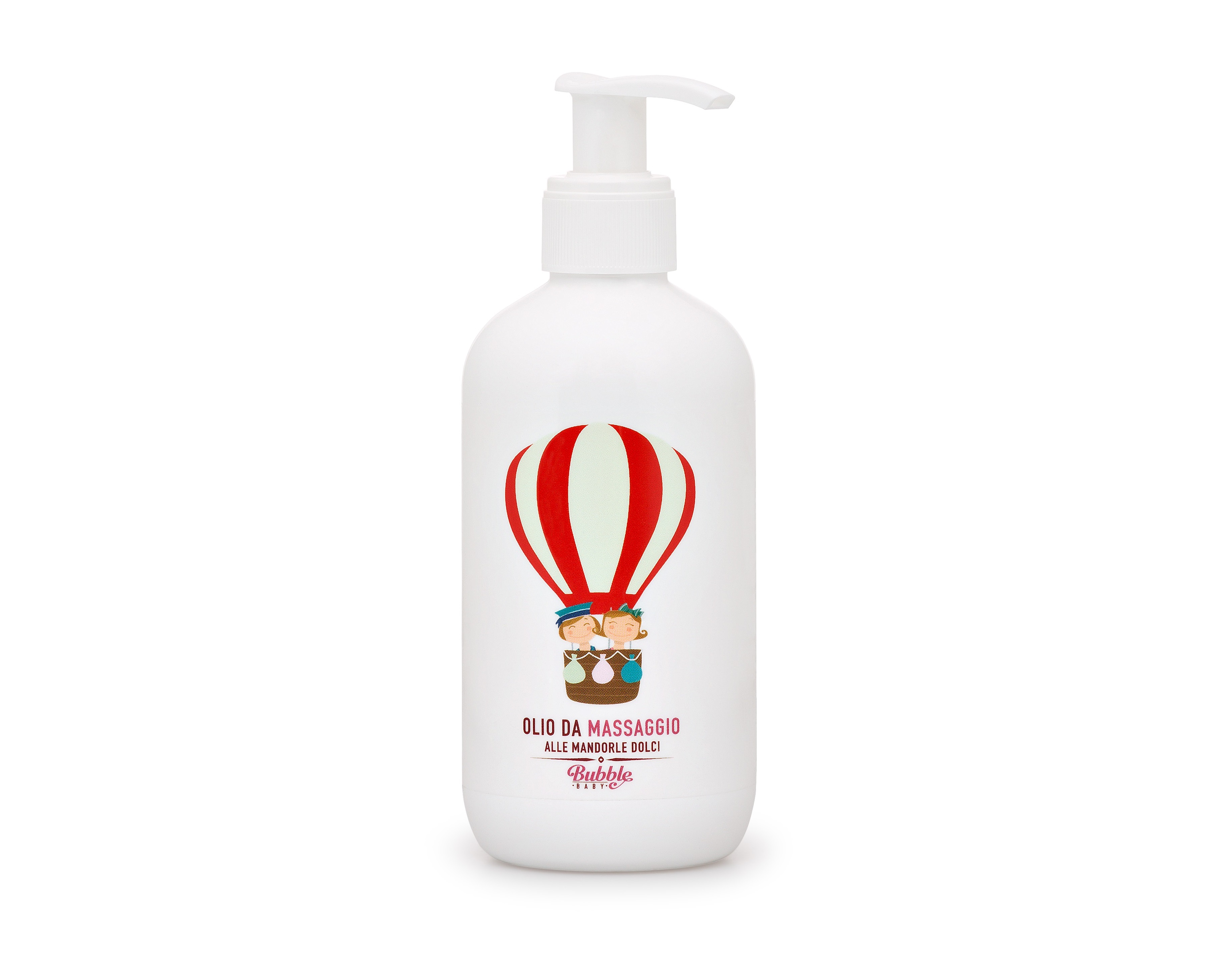 FLACONE OLIO DA MASSAGGIO ALLE MANDORLE DOLCI BUBBLEBABY