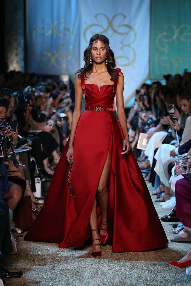 Vestito da sera rosso Elie Saab