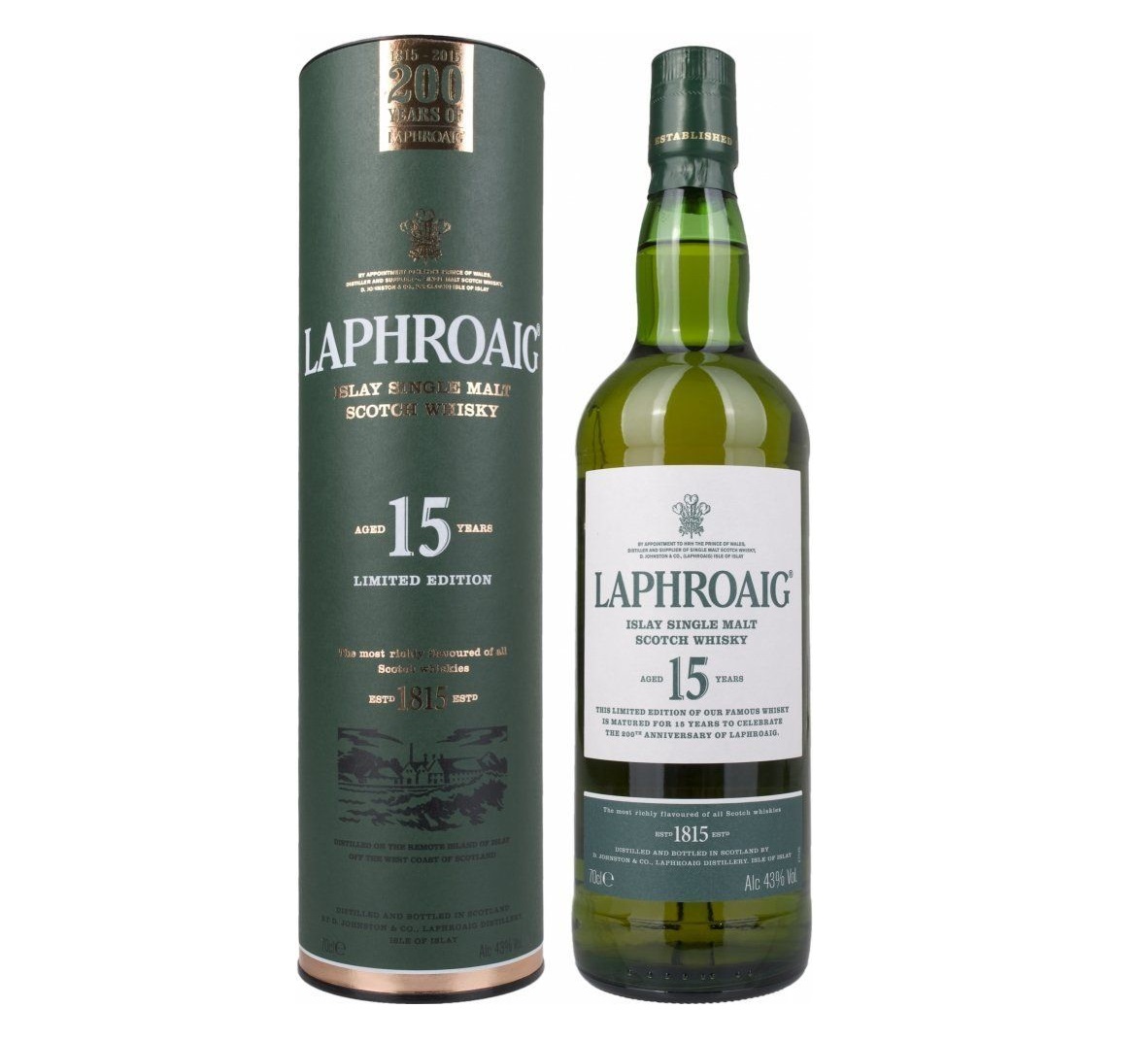 Whisky torbato Laphroaig
