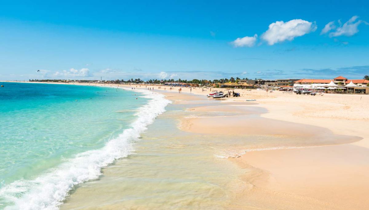 la spiaggia di capo verde