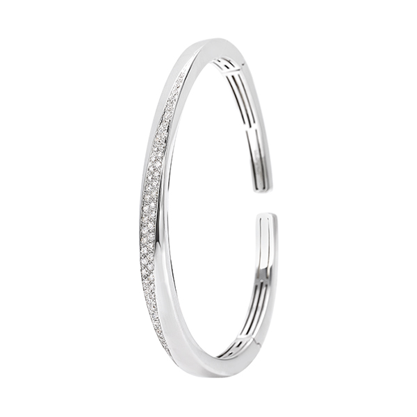 Bracciale Salvini Gioielli Mistery in oro bianco con diamanti