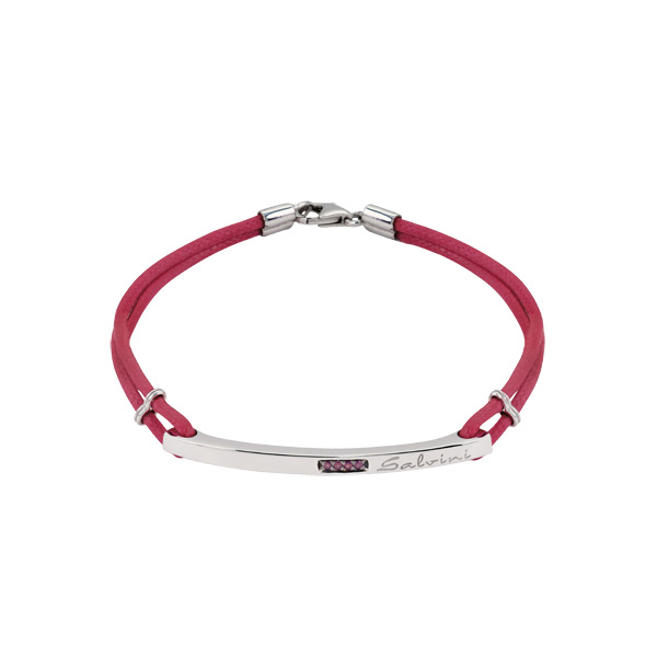 Bracciale in argento con rubini Salvini Gioielli 2018