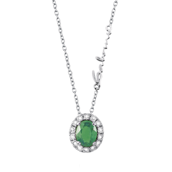 Collana con smeraldi e diamanti Salvini Gioielli collezione 2018