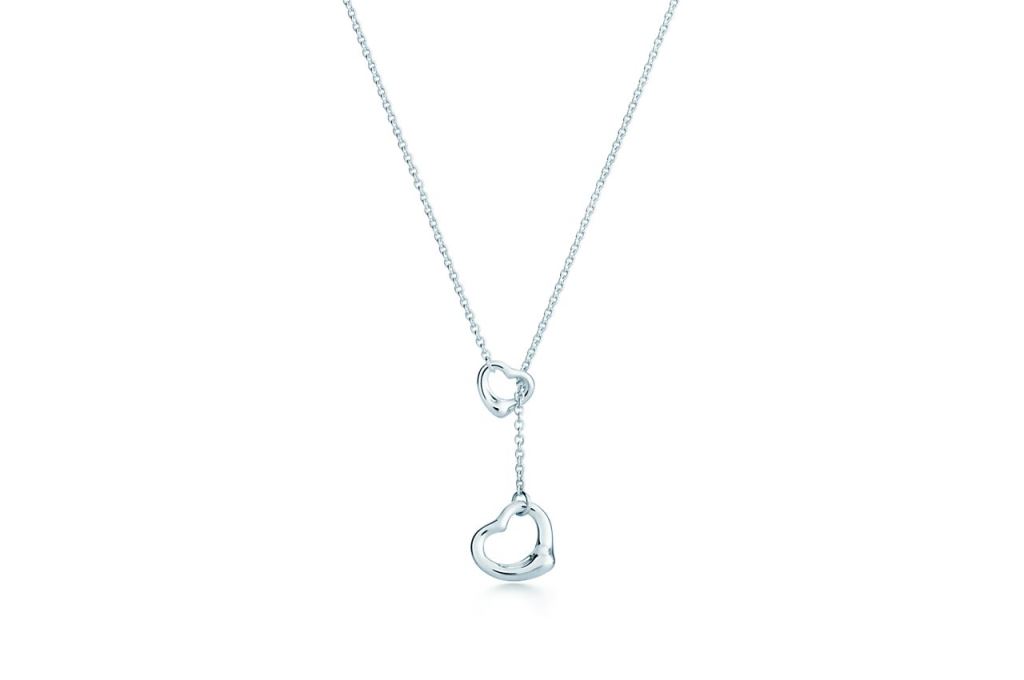 Collana in argento Tiffany con cuori san valentino 2018