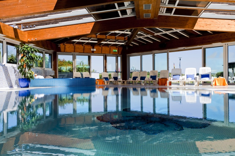 La piscina del Palace Hotel San Marino