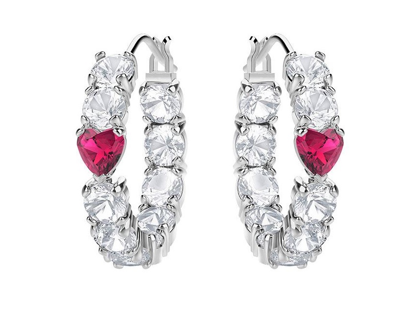 Orecchini a cerchio Swarovski 2018