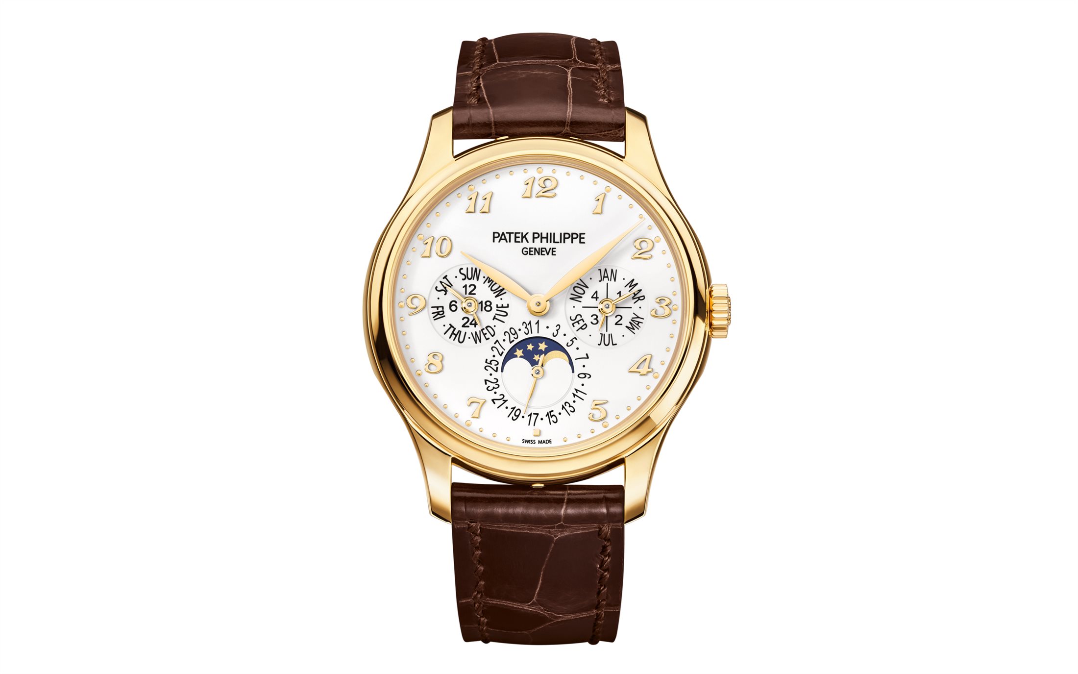Orologio da uomo elegante Patek Philippe Grandi Complicazioni in oro rosa regali san valentino 2018