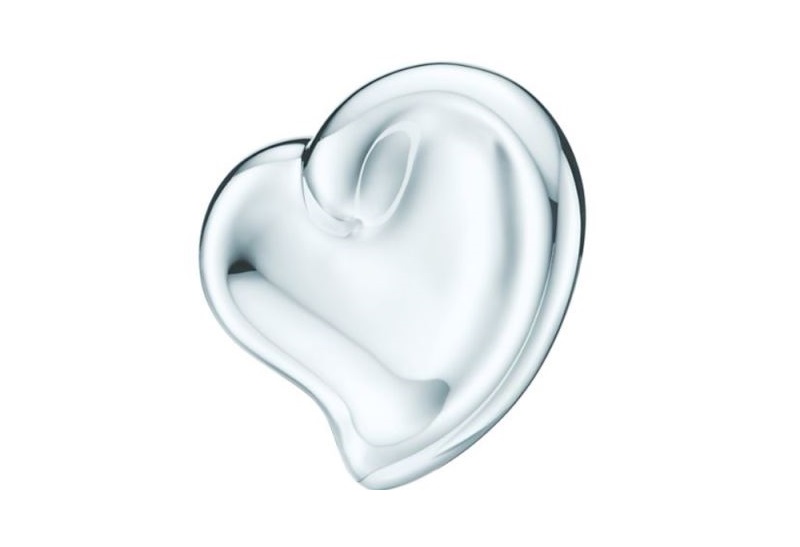 Piatto in argento a forma di cuore Tiffany & Co regali san valentino 2018 di lusso