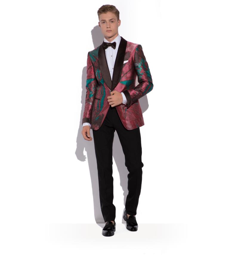 Abito da cerimonia da uomo Tom Ford con giacca jacquard