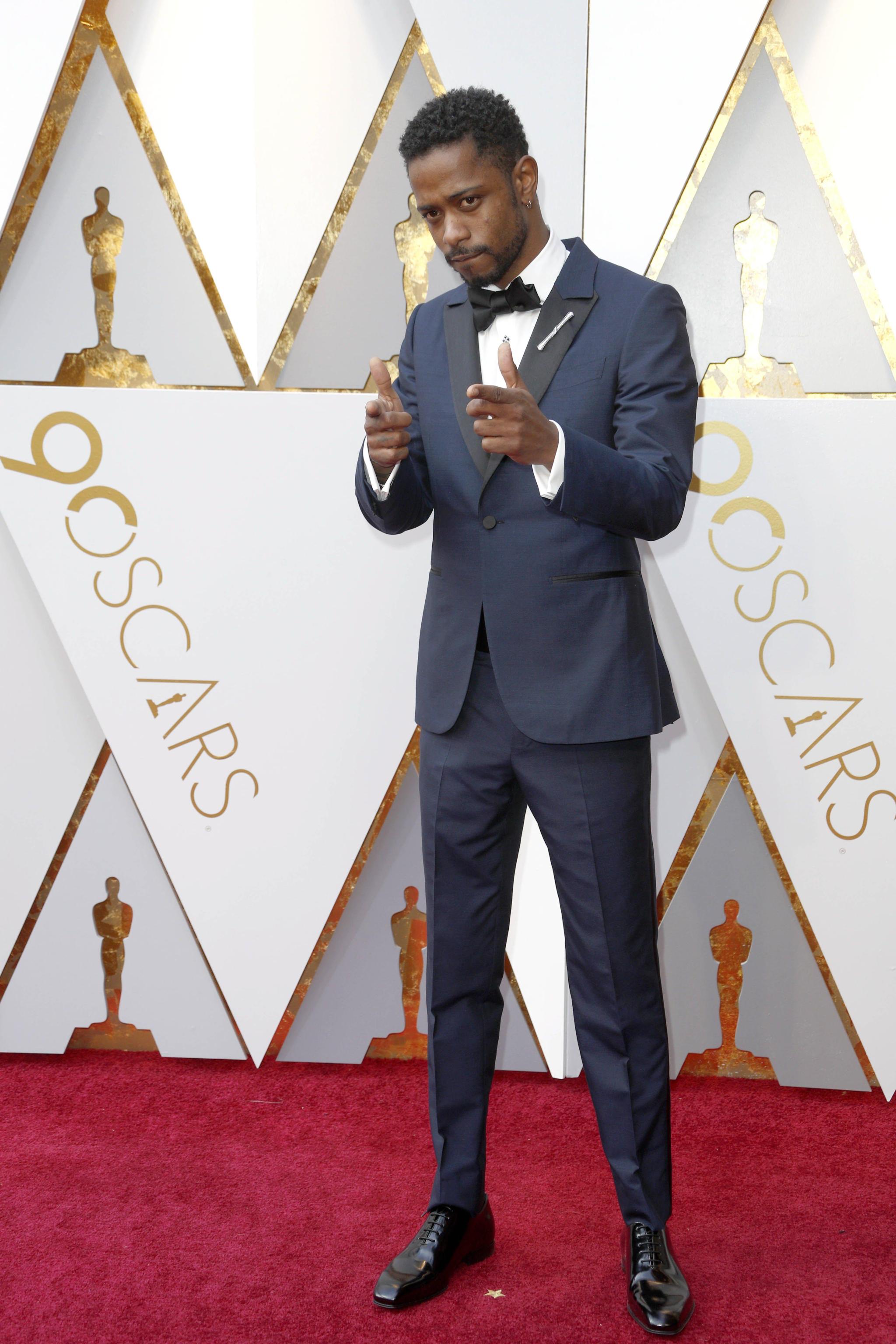 Lakeith Stanfield in Ermengildo Zegna