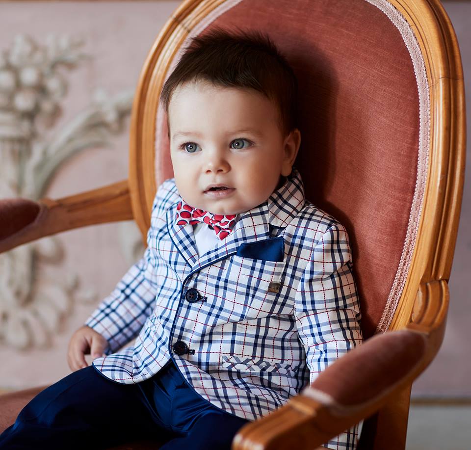 Completo elegante per neonato Carlo Pignatelli Junior